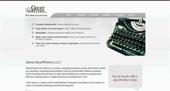 Desktop Screenshot of ghost-writers.com